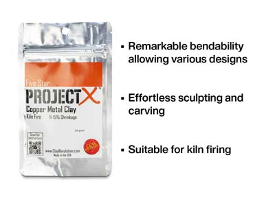 Project X Copper Clay 25g - Standard Image - 2