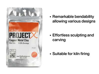 Project X Copper Clay 100g - Standard Image - 2