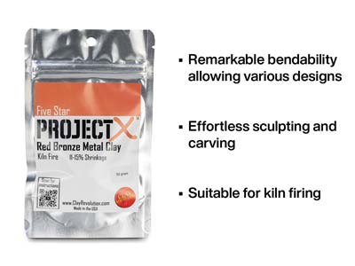 Project X Red Bronze Clay 50g - Standard Image - 2