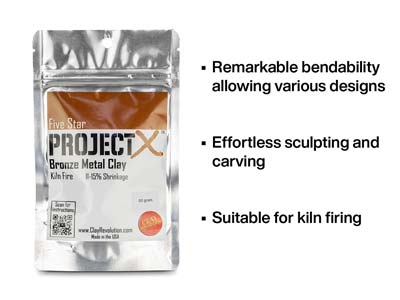 Project X Bronze Clay 50g - Standard Image - 2