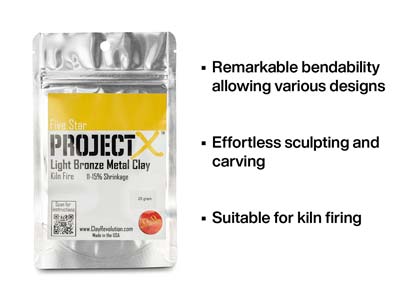 Project X Light Bronze Clay 25g - Standard Image - 2