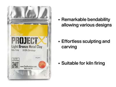 Project X Light Bronze Clay 50g - Standard Image - 2