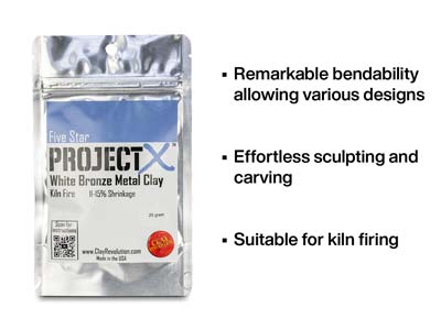 Project X White Bronze Clay 25g - Standard Image - 2