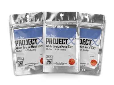Project X White Bronze Clay 100g - Standard Image - 3