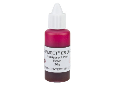 Epoxy Resin, Transparent Pink, 20g, UN3082