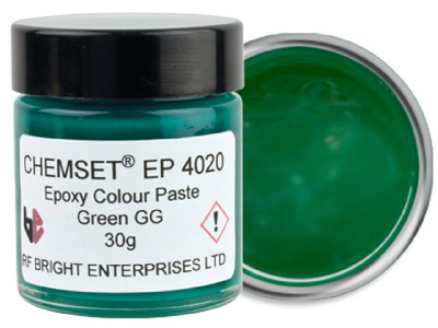 Epoxy Colour Paste, Opaque Green   Gg, 30g, UN3082 - Standard Image - 2