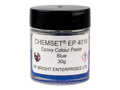 Epoxy Colour Paste, Opaque Blue,   30g, UN3082