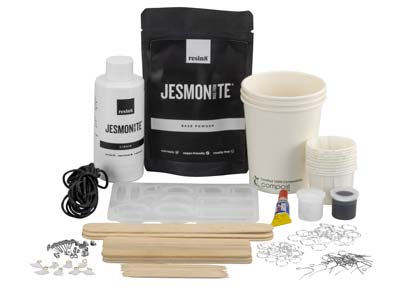 Resin8 Two-faced Jesmonite         Jewellery Kit