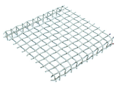 Heavy Duty Woven Mesh Rack         Stainless Steel Pre Shaped         100x100mm