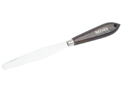 Palette Knife With Wooden Handle,  Blade Size 110x16mm