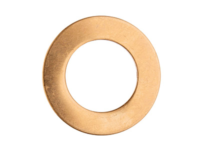 Copper Blanks Round Washer         Pack of 6 30mm - Standard Image - 2