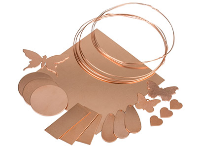 Copper Metal Starter Set Assorted  Pieces - Standard Image - 1