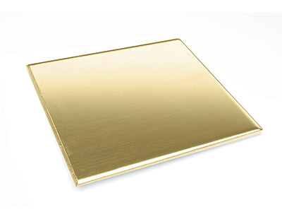 Brass Sheet 200x200x0.9mm