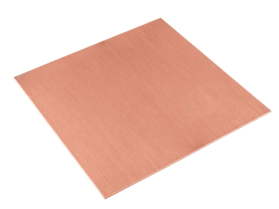 Copper Sheet 200x200x0.9mm - Standard Image - 1