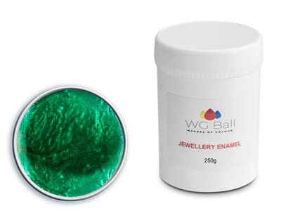 WG Ball Leadfree Transparent Enamel Green 250g