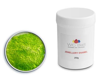 WG Ball Transparent Enamel Lime    Green 401 250g Lead Free