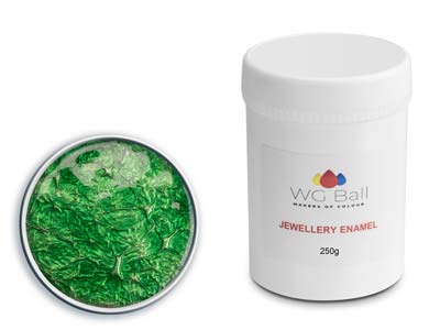 WG Ball Transparent Enamel Jade    Green 429 250g Lead Free - Standard Image - 1