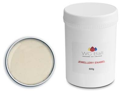 WG Ball Opaque Enamel Ivory 623    500g Lead Free