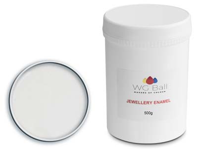 WG Ball Opaque Enamel White 646    500g Lead Free