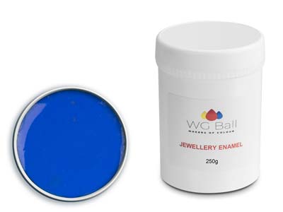 WG Ball Opaque Enamel Lapis Blue   667 250g Lead Free