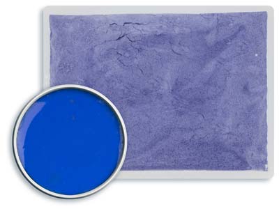 WG Ball Opaque Enamel Lapis Blue   667 25g Lead Free