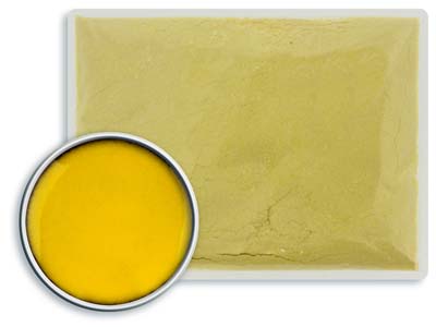 WG Ball Opaque Enamel Yellow 670   25g Lead Free - Standard Image - 1