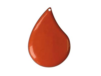 WG Ball Opaque Enamel Deep Orange  8042 25g Lead Free - Standard Image - 2