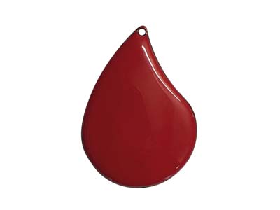 WG Ball Opaque Enamel Deep Red 8041 25g Lead Free - Standard Image - 2