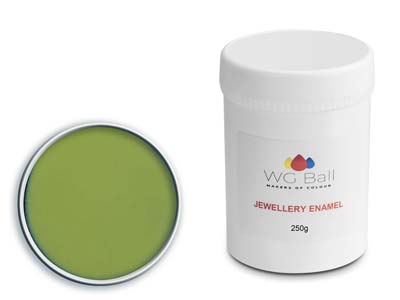 WG Ball Opaque Enamel Spring Green 661 250g Lead Free