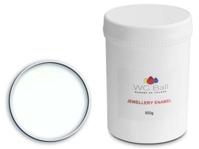 WG Ball Wet Process Enamel White   12541 500g Lead Free - Standard Image - 1