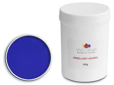 WG Ball Wet Process Enamel Royal   Blue 12555 500g Lead Free - Standard Image - 1