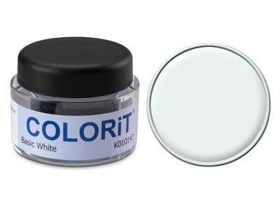 COLORIT Resin, Milkyfect Basic    White Colour, 18g