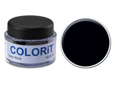 COLORIT Resin, Deep Black Base    Colour, 18g