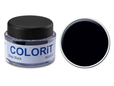 COLORIT Resin, Deep Black Base     Colour, 18g