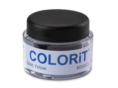 COLORIT Resin, Trend Basic Yellow  Opaque Colour, 18g - Standard Image - 2