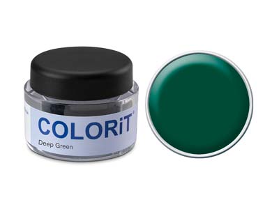 COLORIT Resin, Deep Green Base     Colour, 18g
