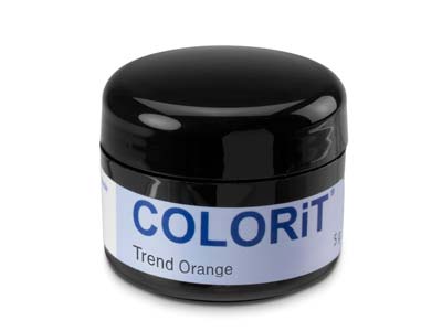 COLORIT Resin, Trend Orange Transparent Colour, 5g - Standard Image - 2