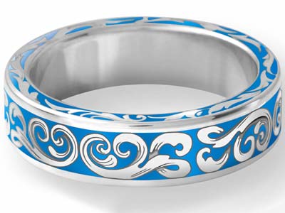 COLORIT Resin, Trend Sky Blue Transparent Colour, 5g - Standard Image - 3