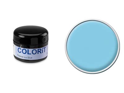 COLORIT Resin, Trend Ice Blue Transparent Colour, 5g - Standard Image - 1