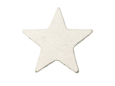 ImpressArt Aluminium Star 22mm     Stamping Blank Pack of 15 - Standard Image - 1