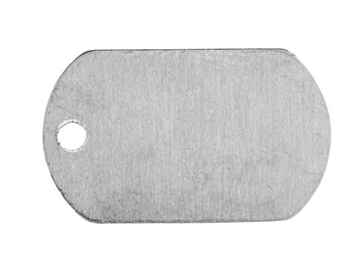 ImpressArt Aluminium Dog Tag 32mm  Stamping Blank Pk 13