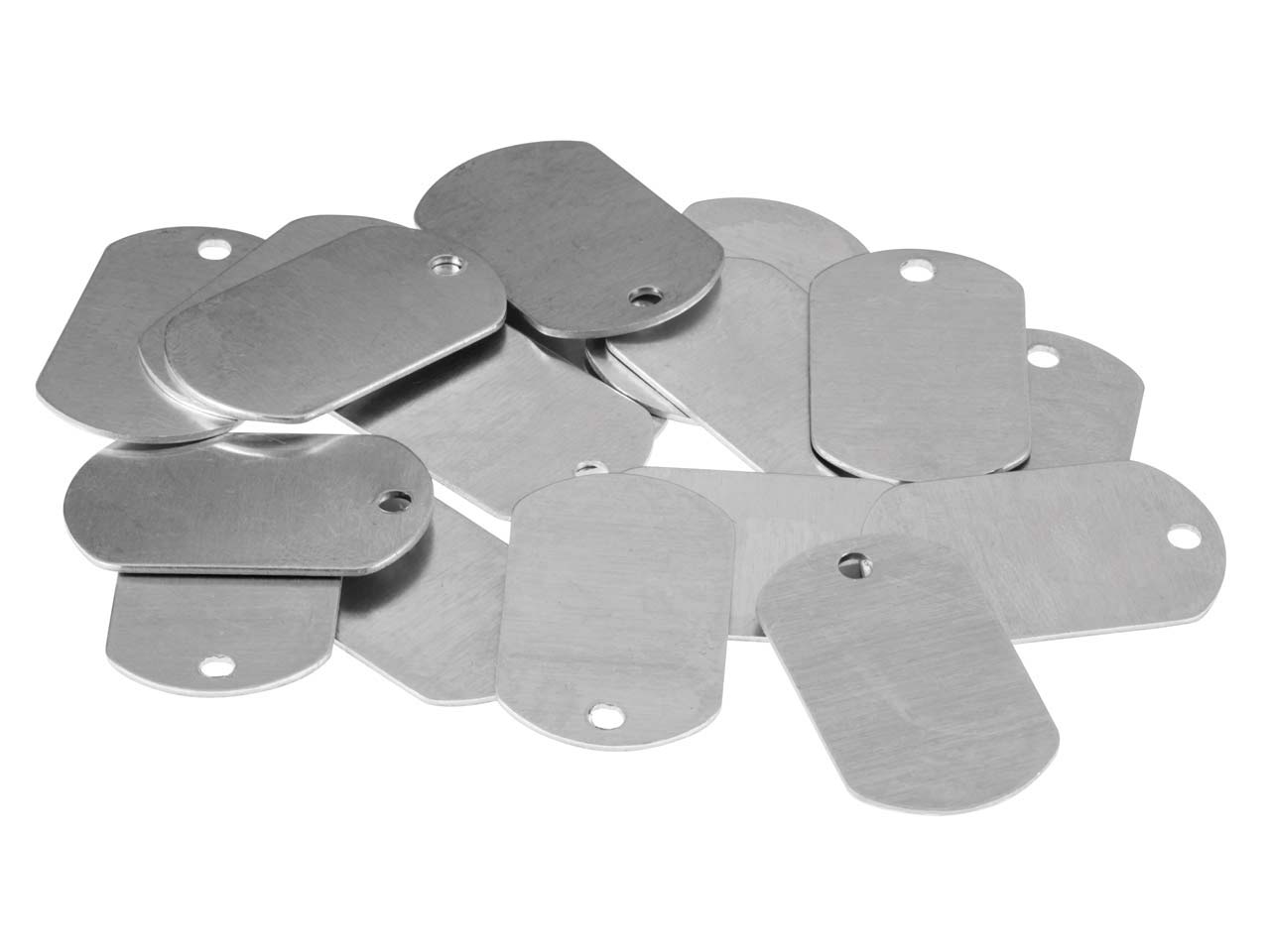 ImpressArt Aluminium Dog Tag 32mm Stamping Blank Pk 13