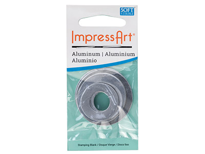 ImpressArt Aluminium Washer Variety Assorted Sizes Stamping Blank       Pack of 8, - Standard Image - 3