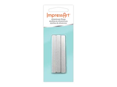 ImpressArt Aluminium Wrap Ring     6x68mm Stamping Blank Pack of 11 - Standard Image - 2