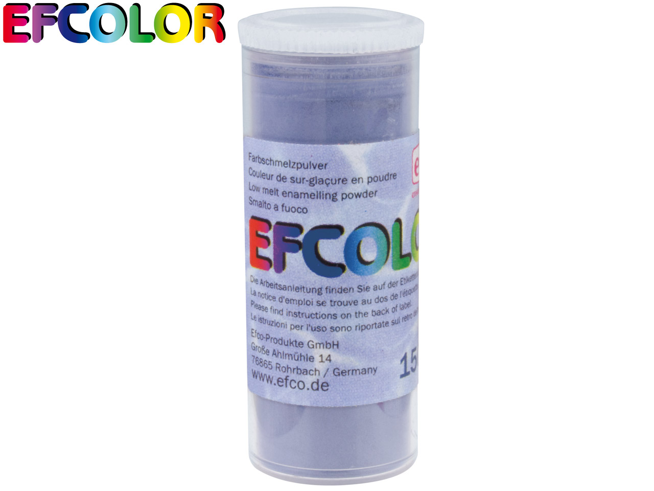Efcolor Enamel Pigeon Blue 10ml - Standard Image - 2