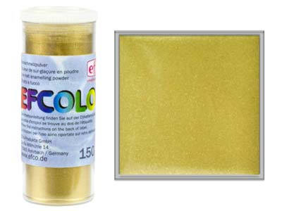 Efcolor Enamel Metallic Gold 10ml
