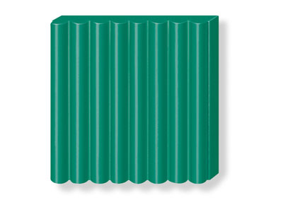 Fimo Soft Emerald 57g Polymer Clay Block Fimo Colour Reference 56 - Standard Image - 2