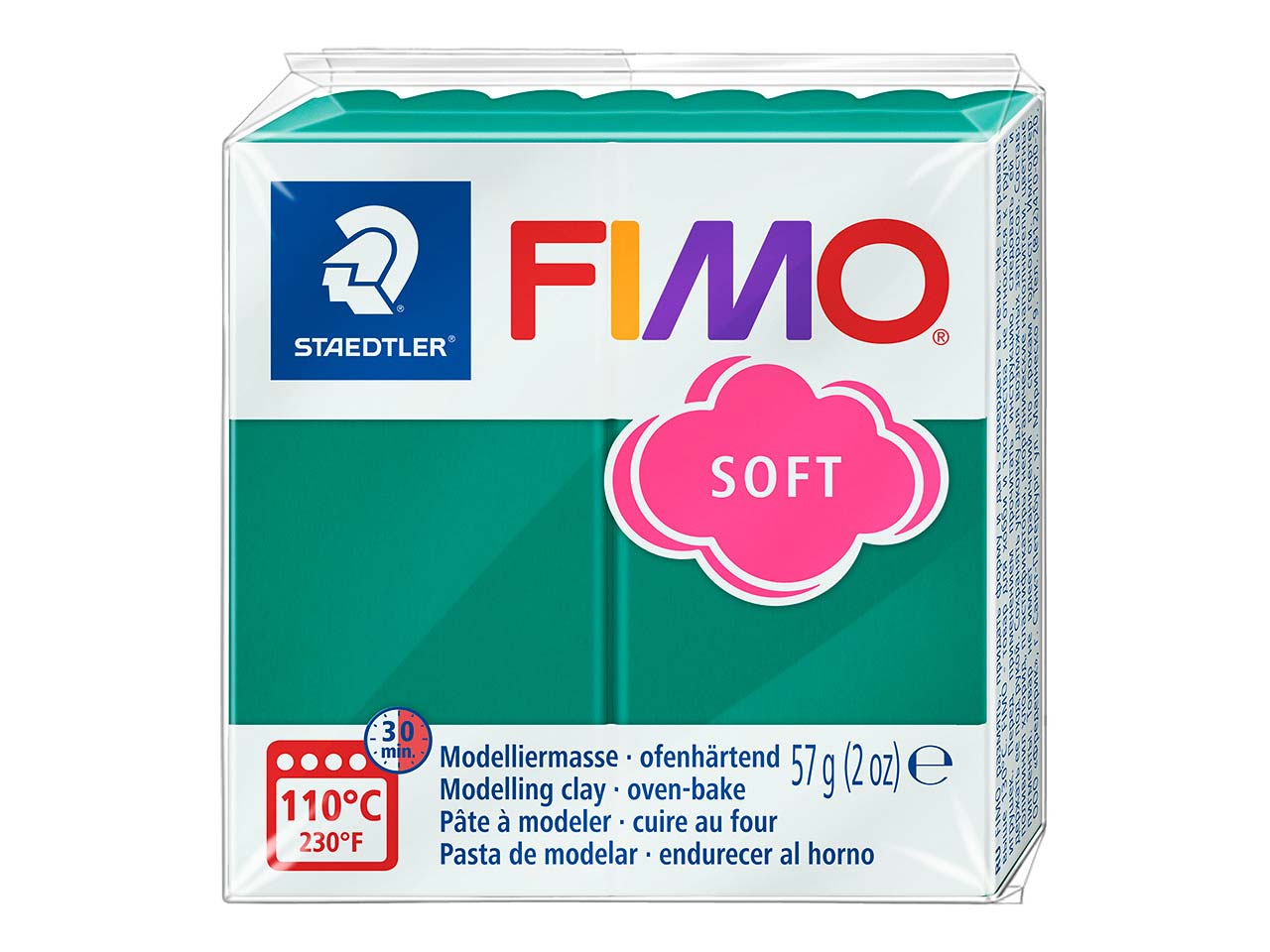 FIMO SOFT POLYMER MODELLING OVEN BAKE CLAY 57g CHOOSE FROM OVER 20 COLOURS