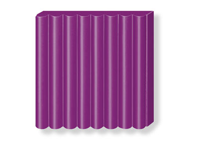 Fimo Soft Purple Violet 57g Polymer Clay Block Fimo Colour Reference 61 - Standard Image - 2