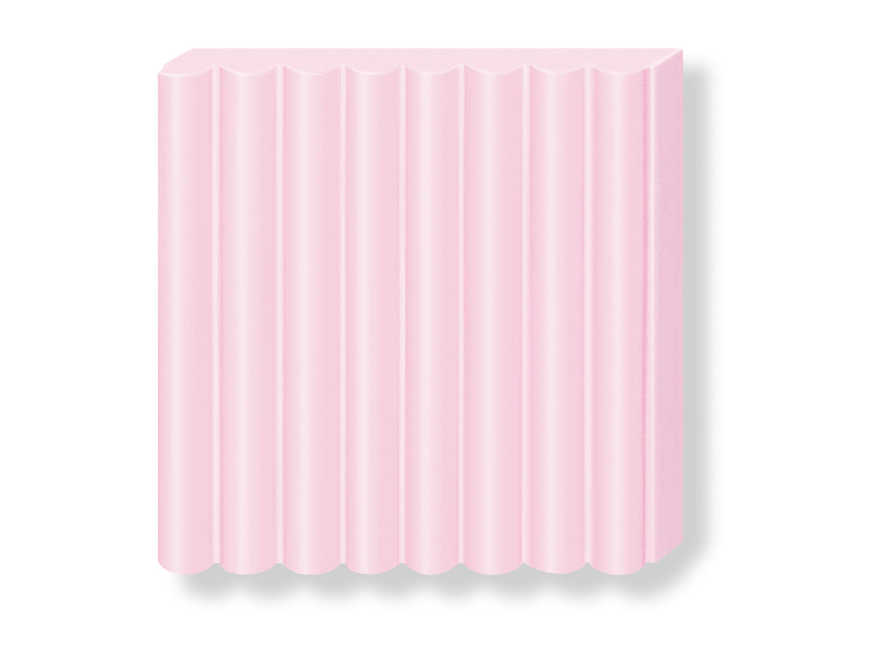 Fimo Effect Gemstone Rose Quartz   57g Polymer Clay Block Fimo Colour Refernce 206 - Standard Image - 2